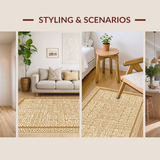 Elegant Tiled Patterned Aesthetic(Beige)