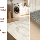 Sophisticated Warm Beige Geometric Style(Beige)
