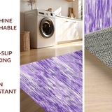 Ultra Soft Area Rug, Non Slip, Stain Resistant, Washable Area Rugs for Living Room, Bedroom, Luxurious Fluffy Mystic Swirl(Purple)