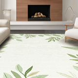 Elegant Earth Tones Leaf Design(Beige)
