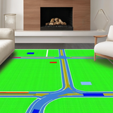 Colorful Urban Landscape Interactive Design(Green)