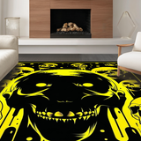 Artistic Skull Head Illustration Style(Black)