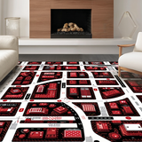 Fun Urban Journey Play Surface(Red)