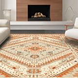 Cozy Warm Tones Geometric Theme(Beige)