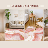 Trendy White Pink Fusion Style(Pink)