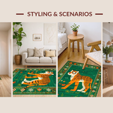 Dynamic Green and Orange Palette(Green)