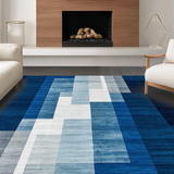 Dynamic Ombre Wave Motif(Blue)