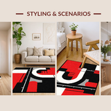 Cheerful Toy Car Route Display(Red)