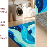 Blue Nursery Playful Imagery(Blue)