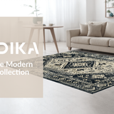 Sophisticated Faded Medallion Style(Gray)