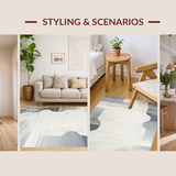 Stylish Rustic Irregular Shape(Gray)