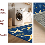 Nautical Blue Tones with Marine Flair(Blue)