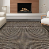 Ultra Soft Area Rug, Non Slip, Stain Resistant, Washable Area Rugs for Living Room, Bedroom, Elegant Neutral Animal Print Design(Brown)