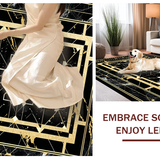 Contemporary Geometric Border Style(Black)