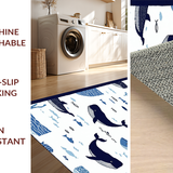 Cotton Tufted Ocean Vibe(Blue)