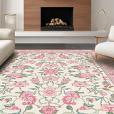 Rustic Pink Botanical(Ivory)