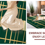 Elegant Gray and Gold Harmony(Green)