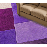 Ultra Soft Area Rug, Non Slip, Stain Resistant, Washable Area Rugs for Living Room, Bedroom, Trendy Purple Blue Living Room Washable Rug(Purple)
