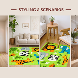 Colorful Nature Inspired Nursery Design(Green)