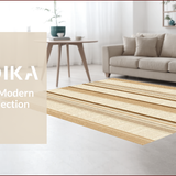 Ultra Soft Area Rug, Non Slip, Stain Resistant, Washable Area Rugs for Living Room, Bedroom, Beige Modern Entryway Durable Accent Carpet(Beige)