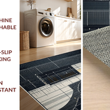 Minimalist Monochrome Guitar Illustration(Black)