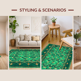 Contemporary Geometric Luxe Vibe(Green)