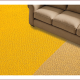 Ultra Soft Area Rug, Non Slip, Stain Resistant, Washable Area Rugs for Living Room, Bedroom, Contemporary Bold Yellow Kids Playroom Durable Rug(Yellow)