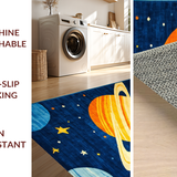 Celestial Colorful Planetary Motif(Blue)