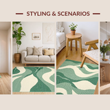 Stylish Abstract Expressionism Theme(Green)