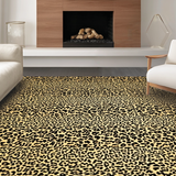 Ultra Soft Area Rug, Non Slip, Stain Resistant, Washable Area Rugs for Living Room, Bedroom, Rustic Neutral Textured Pattern(Beige)