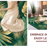 Exotic Leafy Symmetrical Design(Green)