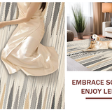 Artisanal Wave Motif(Beige)