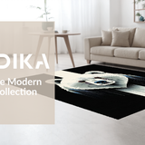 Ultra Soft Area Rug, Non Slip, Stain Resistant, Washable Area Rugs for Living Room, Bedroom, Modern Minimalist Shag Appeal(White)