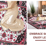 Vibrant Abstract Floral Elements(Black)