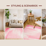 Chic Abstract Brushstroke Aesthetic(Pink)