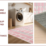 Contemporary Pastel Shaggy Design(Pink)