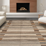 Chic Lattice Design in Brown Shades(Gray)