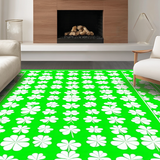 Elegant Green Folk Art Style(Green)