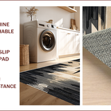 Ultra Soft Area Rug, Non Slip, Stain Resistant, Washable Area Rugs for Living Room, Bedroom, Farmhouse Primitive Jute Accent Rug for Mudroom(Beige)