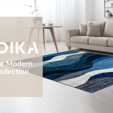 Chic Contemporary Abstract Aesthetic(Blue)