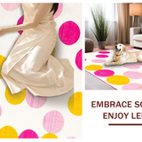 Bright Multicolored Alphabet Display(Pink)