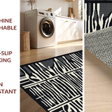 Chic Striped Monochrome Aesthetic(Black)