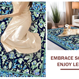 Chic Blue Botanical Design(Blue)