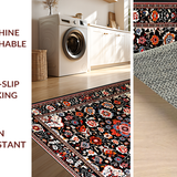 Lively Eclectic Tiled Motif(Black)