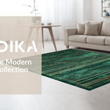 Emerald Geometric Elegance Fusion(Green)