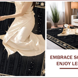 Earthy Rustic Star Motif(Black)