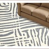 Ultra Soft Area Rug, Non Slip, Stain Resistant, Washable Area Rugs for Living Room, Bedroom, Contemporary Animal Print Kitchen Rug Neutral Tones(Beige)