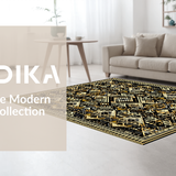 Eclectic Gold Artistic Whimsy(Black)