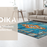 Dynamic Southwestern Color Fusion(Blue)