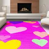 Creative Artistic Heart Arrangement(Pink)